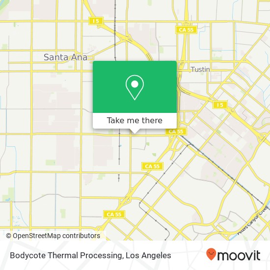 Bodycote Thermal Processing map