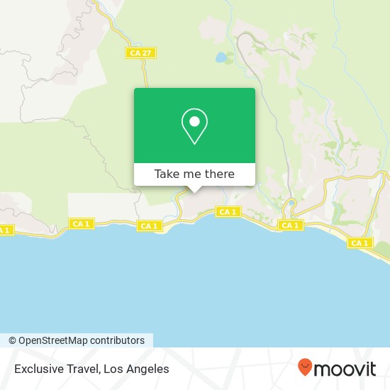 Mapa de Exclusive Travel