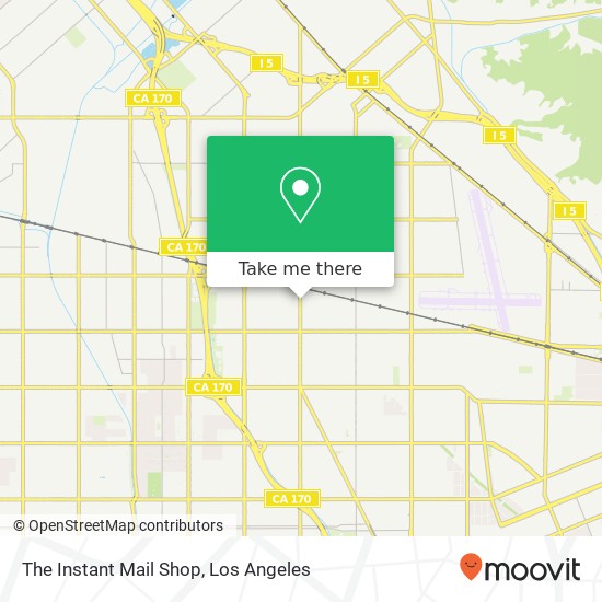 The Instant Mail Shop map