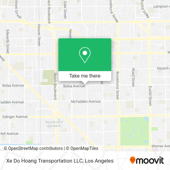 Xe Do Hoang Transportation LLC map
