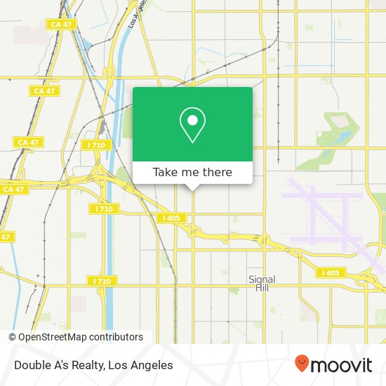 Double A's Realty map