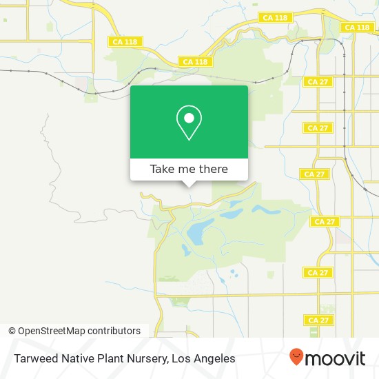 Mapa de Tarweed Native Plant Nursery