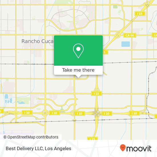 Mapa de Best Delivery LLC
