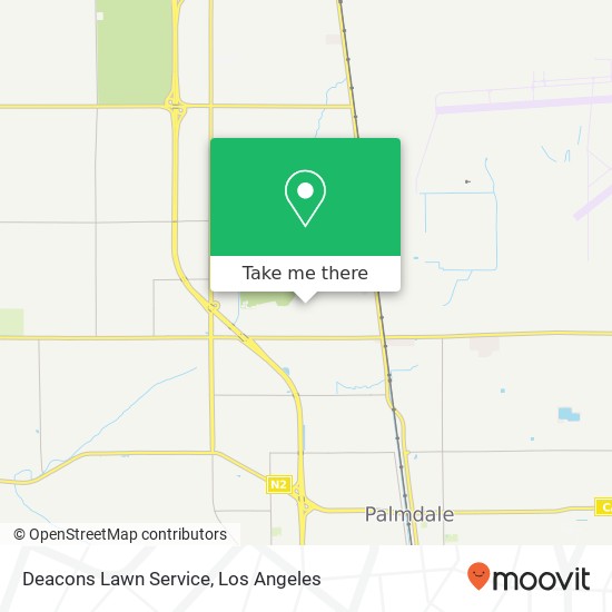 Deacons Lawn Service map