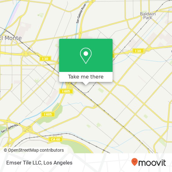 Mapa de Emser Tile LLC