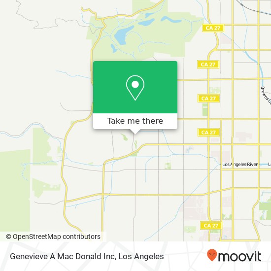 Mapa de Genevieve A Mac Donald Inc