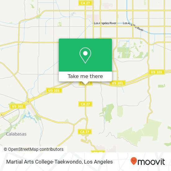 Martial Arts College-Taekwondo map