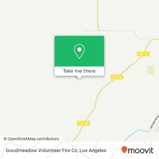 Goodmeadow Volumteer Fire Co map