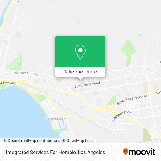 Mapa de Integrated Services For Homele