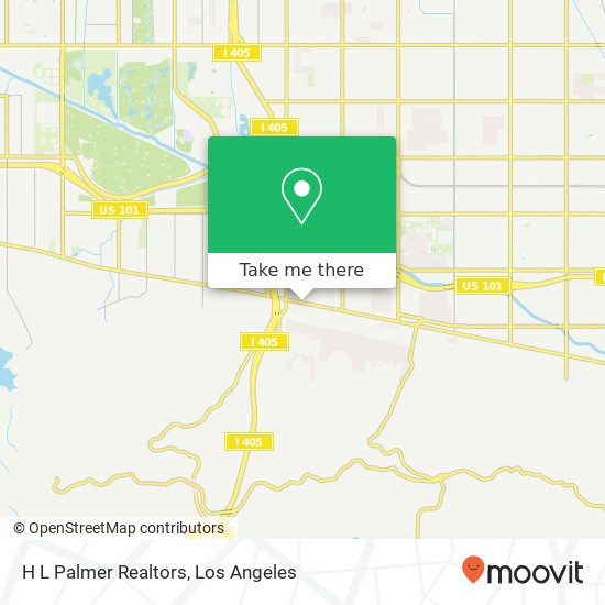 H L Palmer Realtors map