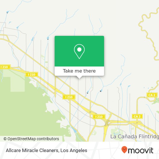 Mapa de Allcare Miracle Cleaners