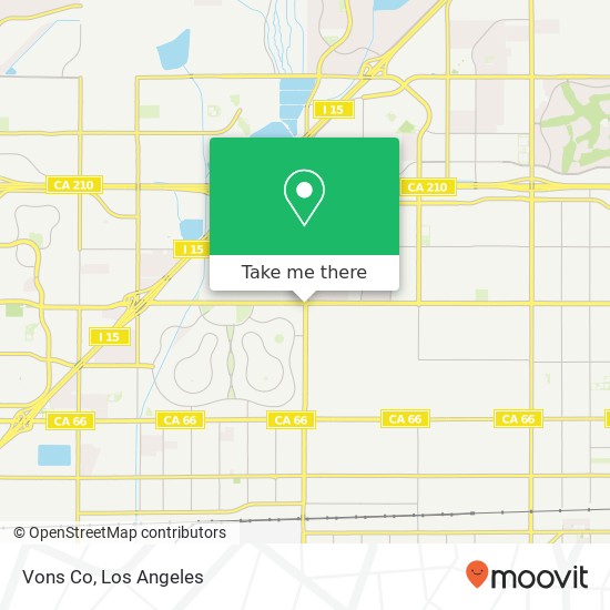 Vons Co map