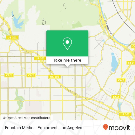 Mapa de Fountain Medical Equipment