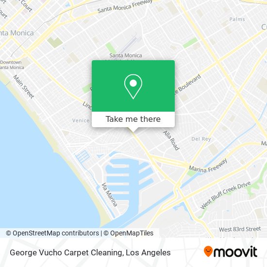 George Vucho Carpet Cleaning map