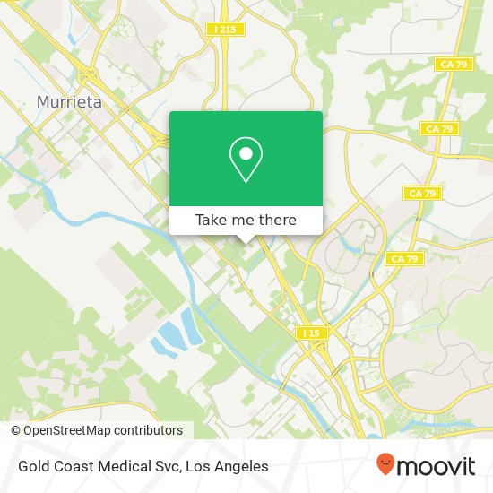 Gold Coast Medical Svc map