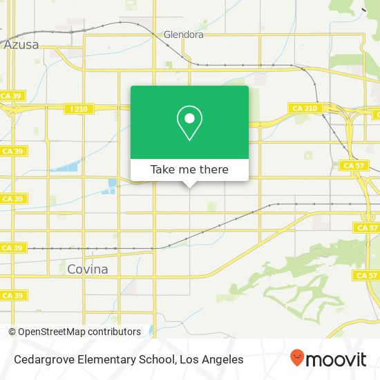 Mapa de Cedargrove Elementary School