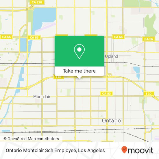 Ontario Montclair Sch Employee map