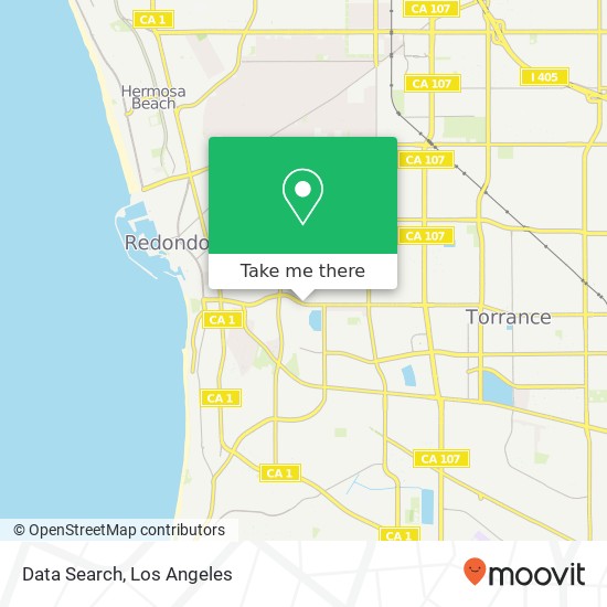 Data Search map