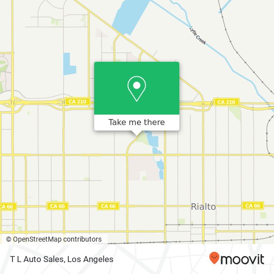 T L Auto Sales map