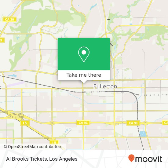 Al Brooks Tickets map