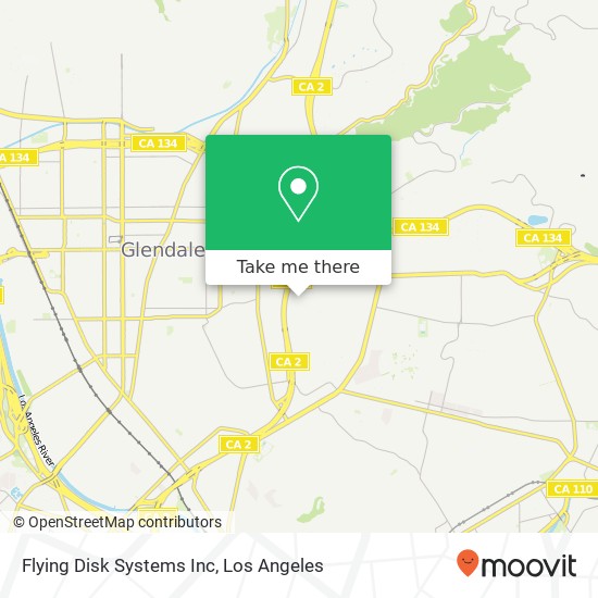 Mapa de Flying Disk Systems Inc