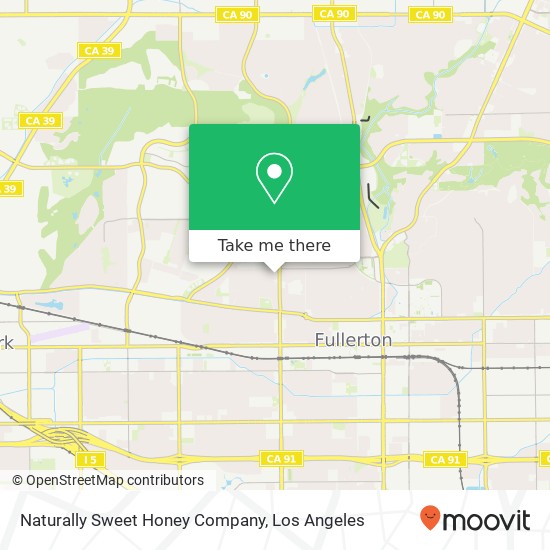 Naturally Sweet Honey Company map