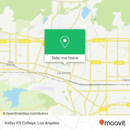 Kellys K9 College map