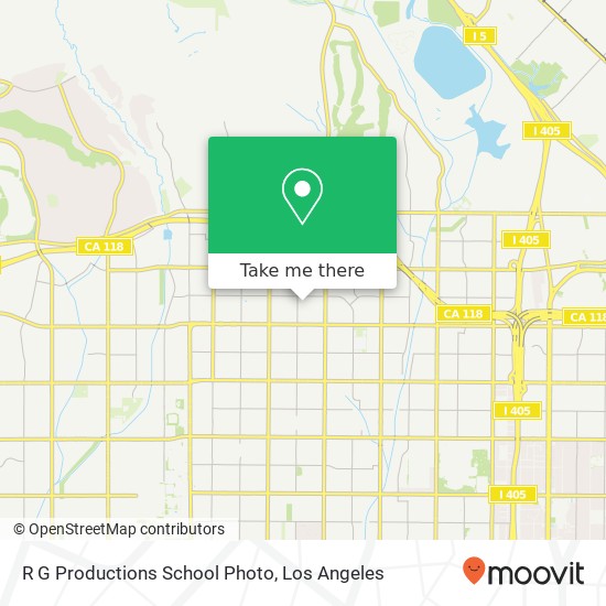 R G Productions School Photo map