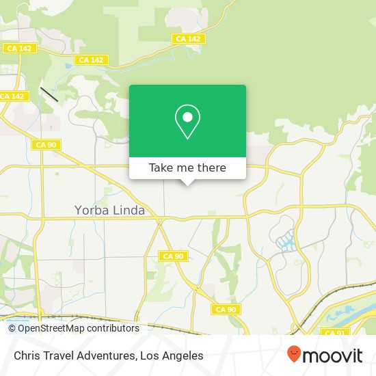 Mapa de Chris Travel Adventures