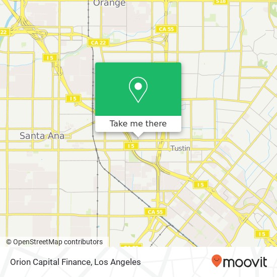 Orion Capital Finance map