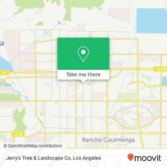 Jerry's Tree & Landscape Co map