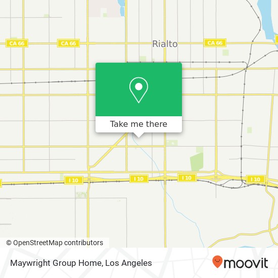 Mapa de Maywright Group Home
