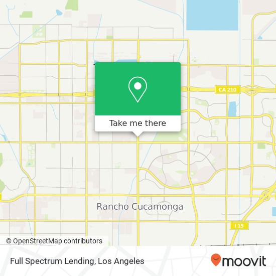 Mapa de Full Spectrum Lending