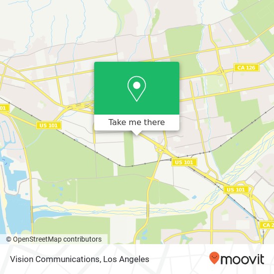 Vision Communications map