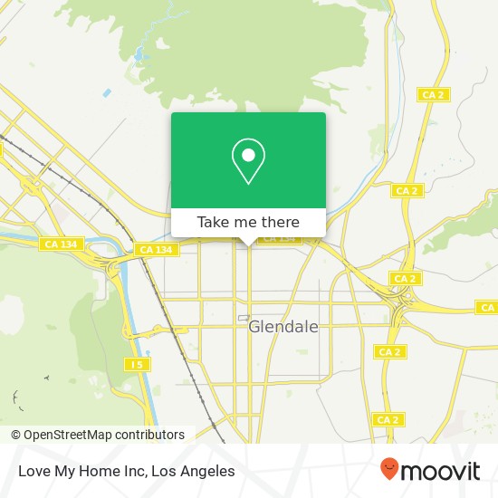 Love My Home Inc map