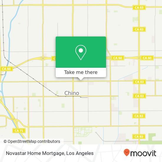 Mapa de Novastar Home Mortgage
