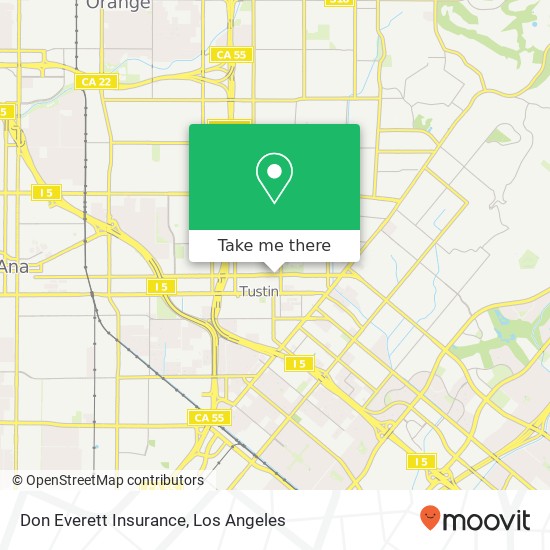 Don Everett Insurance map