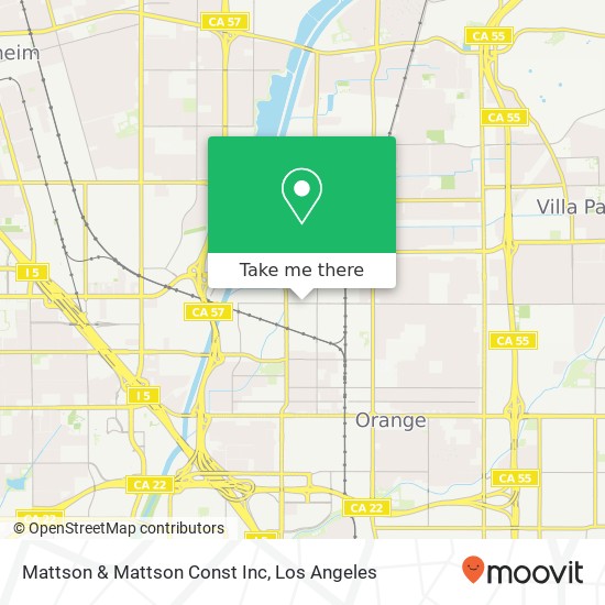 Mattson & Mattson Const Inc map