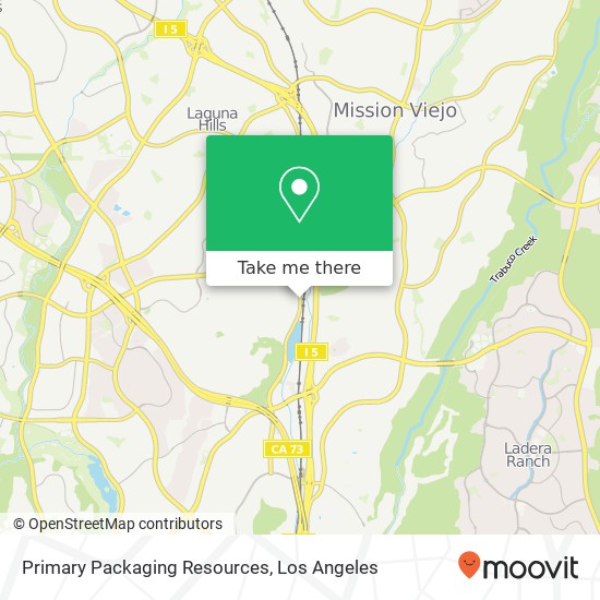 Mapa de Primary Packaging Resources