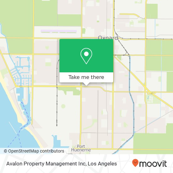 Avalon Property Management Inc map