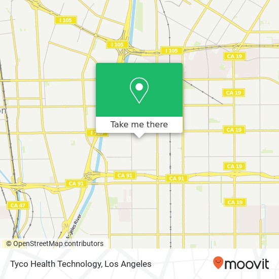 Tyco Health Technology map