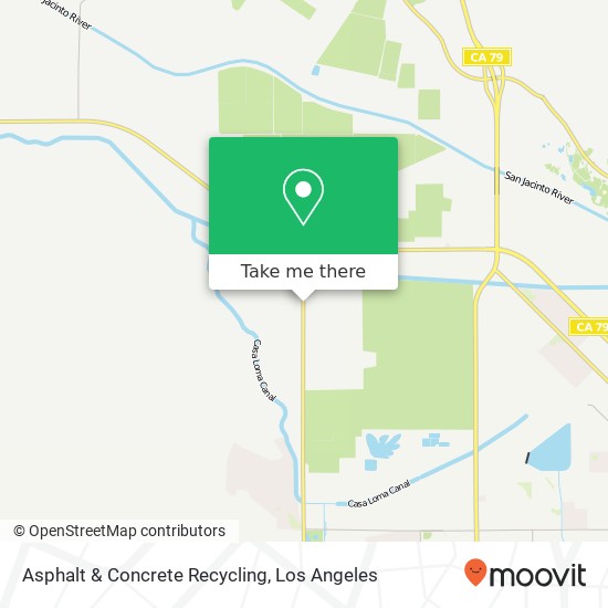 Asphalt & Concrete Recycling map