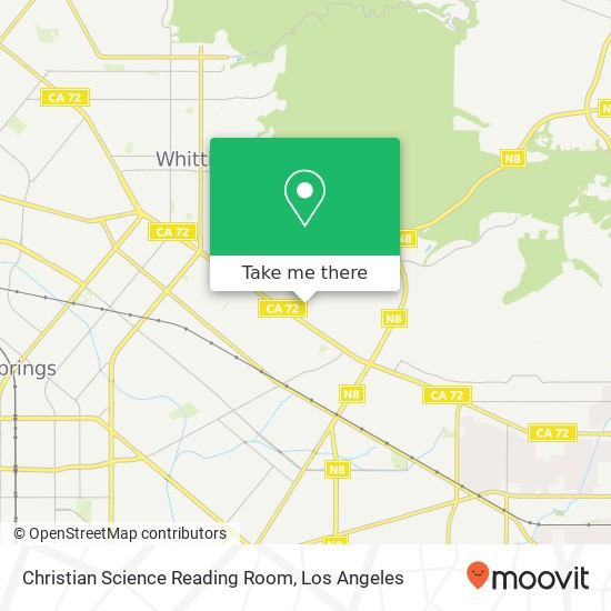 Christian Science Reading Room map