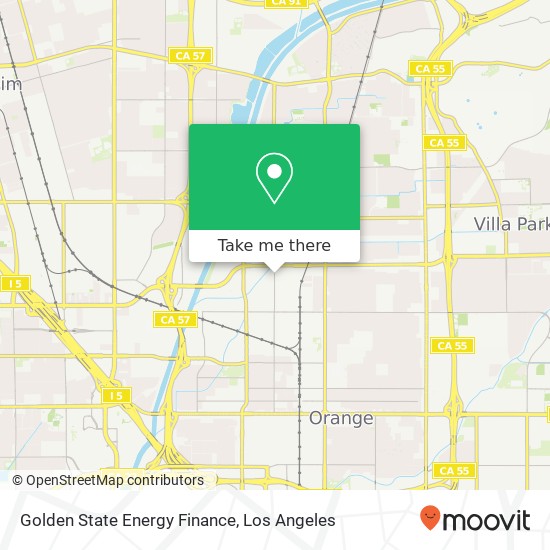 Golden State Energy Finance map