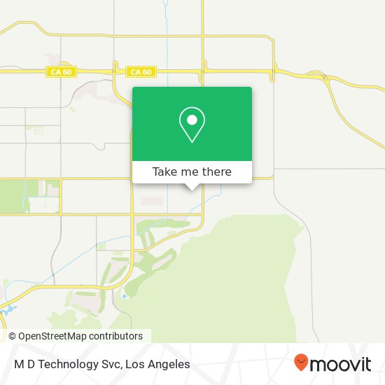 M D Technology Svc map