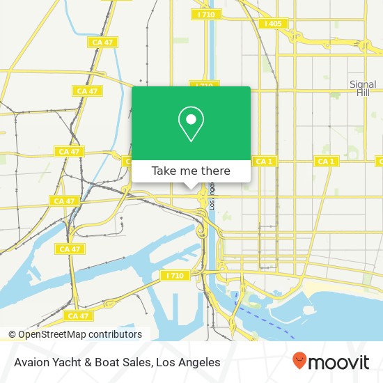 Avaion Yacht & Boat Sales map