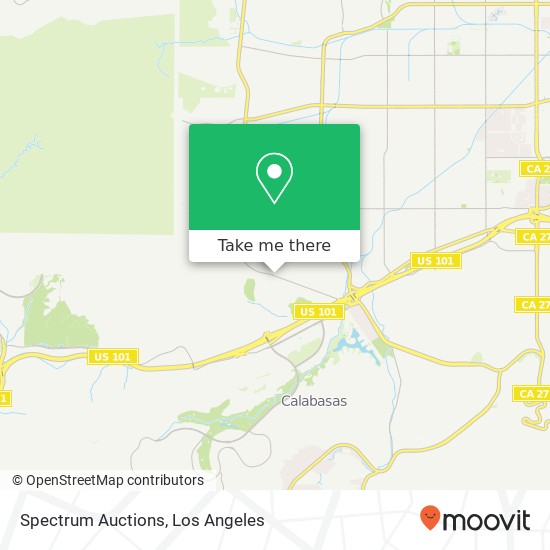 Spectrum Auctions map