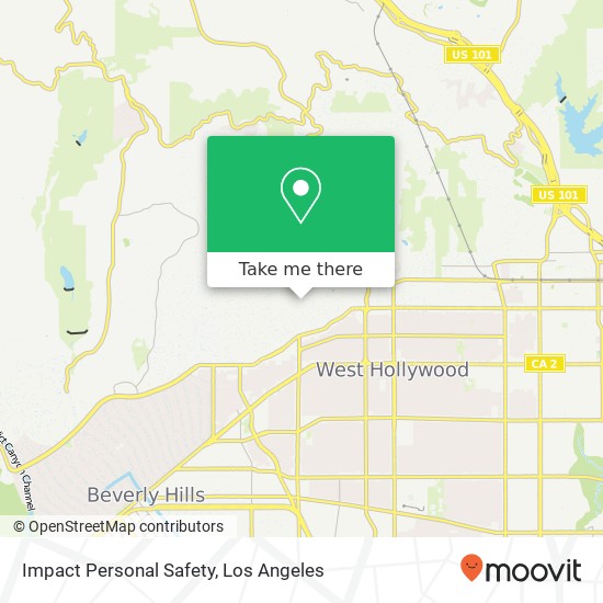 Impact Personal Safety map