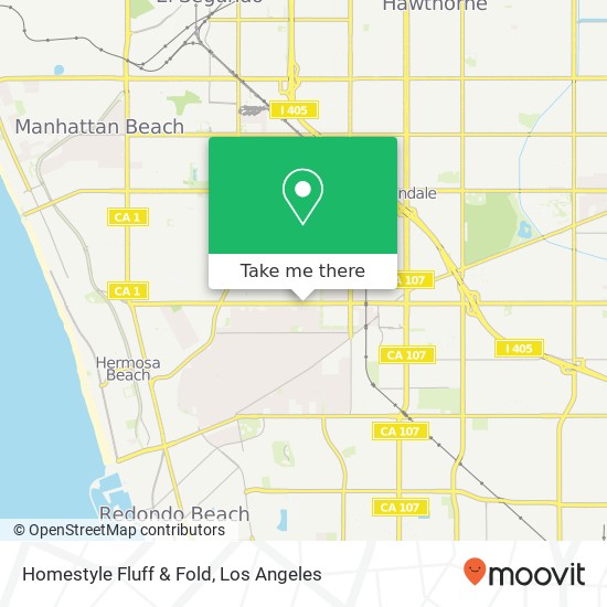 Homestyle Fluff & Fold map