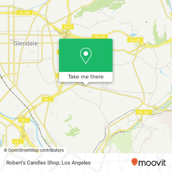 Robert's Candles Shop map